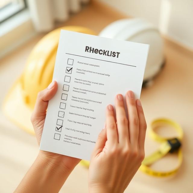 Checklista przygotowania